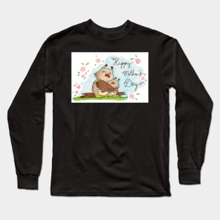 Happy Mother's Day Owls Long Sleeve T-Shirt